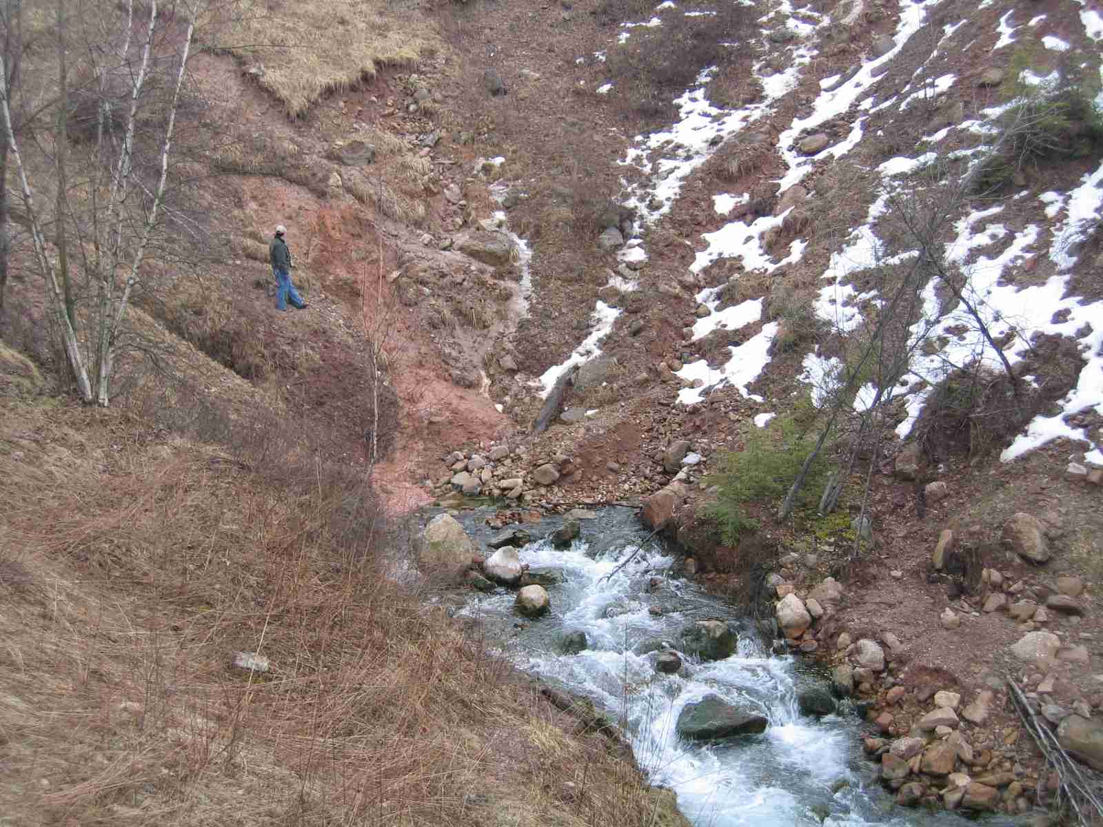 Site of audenreid mine tunnel opening pre construction conditions 2